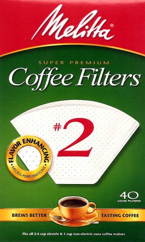Melitta Super Premium 200 Basket Coffee Filters Fits Most 8-12 Coffeemakers 