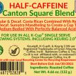 HALF-CAFF Canton Square Blend Cups