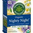Traditional Medicinals Organic Nighty Night Herbal Tea Bags ~ 16 Count