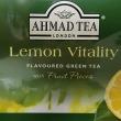 Ahmad Lemon Vitality Green Tea ~ 20 Count Tea Bags