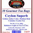 Ceylon Superb Tea Bags