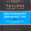 Taylors Decaffeinated Breakfast Tea Bags