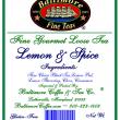 Baltimore Lemon & Spice Tea