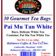 Pai Mu Tan Tea Bags