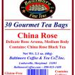 China Rose Tea Bags