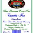 Baltimore Vanilla Tea