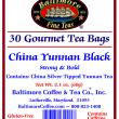 Yunnan Tea Bags